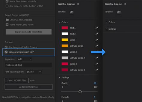 Aescripts Aep to Mogrt